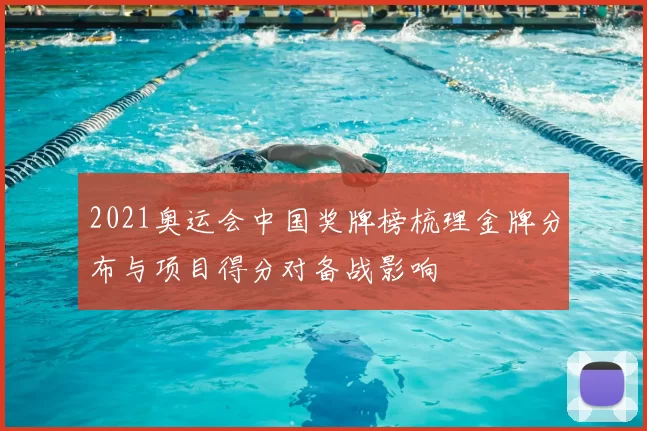 2021奥运会中国奖牌榜梳理金牌分布与项目得分对备战影响